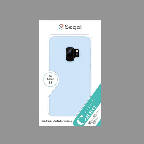 Vista 7 de Funda diseñada para Galaxy S9, silicona líquida de goma de gel a prueba de golpes, cojín de forro de tela de microfibra suave compatible con Galaxy