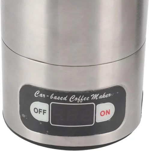 Vista 9 de Luqeeg Cafetera portátil, cafetera eléctrica para café, mini cafetera eléctrica para automóvil, cafetera eléctrica para cápsula con encendedor
