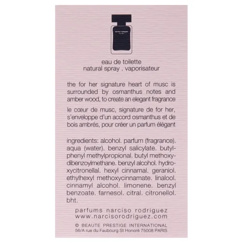 Vista 6 de Narciso Rodriguez For Her Eau de Toilette en aerosol, 1 onza, rosa