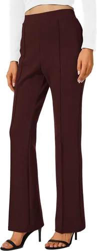 Vista 7 de Urban CoCo Pantalones de trabajo elásticos con corte de bota, pantalones de yoga pequeños para oficina casual