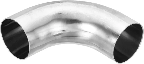 Vista 12 de PATIKIL Codo de 90 grados con curvatura de mandril, codo de escape de 1 pulgada OD de acero, conector de tubería de escape 304 de acero inoxidable