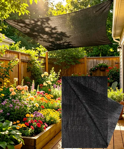 Vista 9 de e.share - Tela de sombra, 40%-50% de protección UV contra el sol, 3 pies x 10 pies, malla de sol personalizable para cubrir plantas de jardín