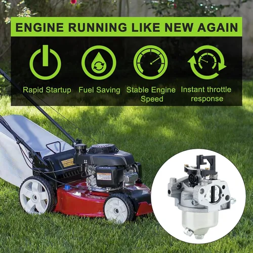 Vista 4 de XT675 149cc XT650 Carburador para Kohler 14 853 68-S 1485368S XT6 6.5hp 6.75hp XT675-2070 Motor Toro 20371 20377 20378 20171 Cortacésped con Filtro