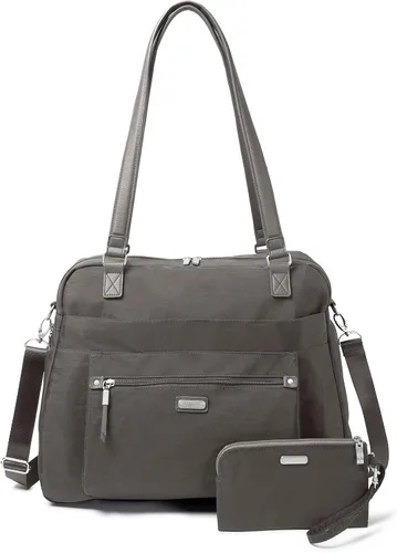 Vista 14 de Baggallini Overnight Expandable Laptop Tote with RFID Phone Wristlet