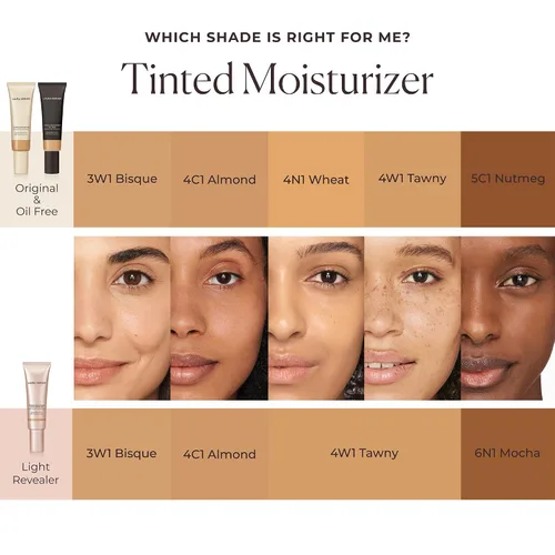 Vista 7 de Laura Mercier Tinted Moisturizer Light Revealer Natural Skin Illuminator with SPF 25 All Day Hydration, Ultra-Sheer Coverage, Luminous & Radiant
