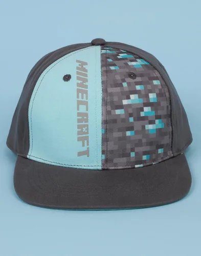 Vista 4 de Minecraft Gorra de béisbol con diseño de diamante, para niños, adolescentes y niños