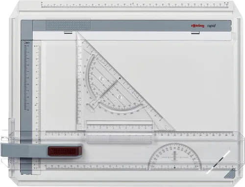 Vista 5 de rOtring Mesa de dibujo Tamaño A2 Gris/Blanco