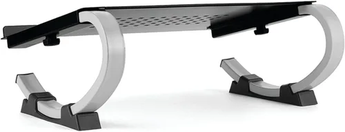 Vista 4 de Allsop Redmond - Soporte ajustable para laptop, elevador ergonómico de metal curvado y ventilado