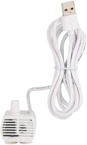 Vista 7 de Mini bomba USB sumergible ultra silenciosa fuente para acuario, peces, estanque, dispensador de agua para mascotas, hidroponía