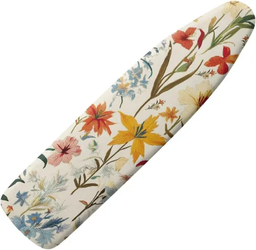 Vista 43 de Funda para tabla de planchar con diseño de estrella de mar de playa, resistente a los abrasadores, extra ancha, cubierta para tabla de planchar