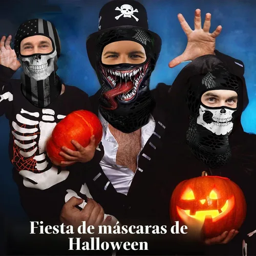 Vista 6 de Obacle Máscara Facial Pasamontañas para Hombres y Mujeres Ligera para Esquí, Caza, Ciclismo, Pesca Bear Cara Abierta Marrón
