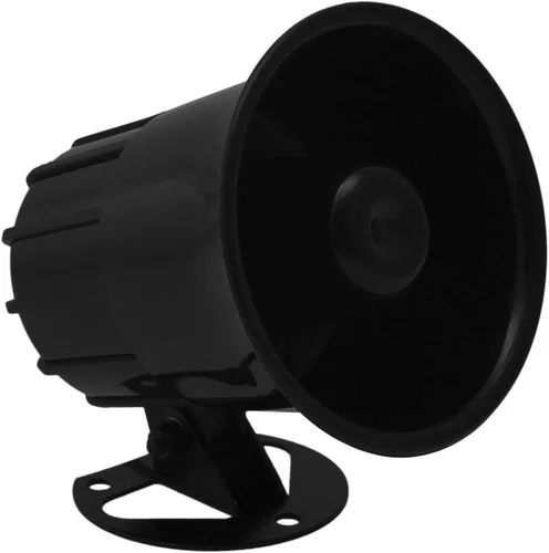 Vista 5 de Vixen Horns - Cuerno musical para coche con 46 sonidos (sirena, alarma, melodías divertidas, animales) Cuerno electrónico con sistema PA para camión