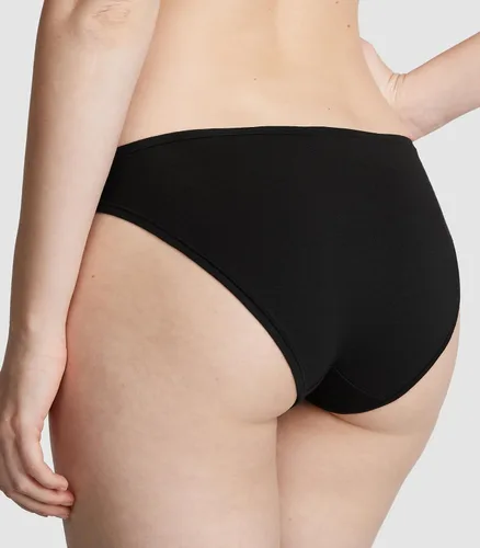 Vista 3 de Victoria's Secret PINK - Ropa interior de bikini de algodón para mujer, cobertura moderada, paquete múltiple (XS-XXL)