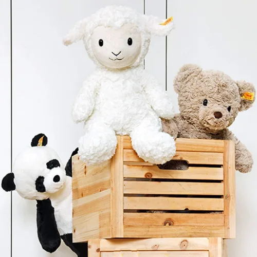Vista 6 de Steiff Oso de peluche de miel, animal de peluche de alta calidad, oso de peluche, oso de peluche, lindos peluches, juguete de peluche para niñas