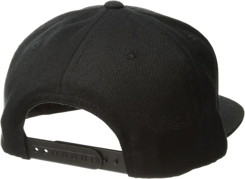 Vista 2 de Yupoong Visera plana estructurada de 6 paneles Classic Snapback (6089)