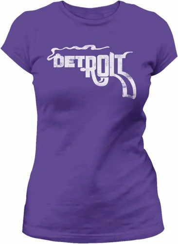 Vista 12 de Detroit Smoking Gun - Camisa para hombre y mujer, estilo vintage, suave Negro