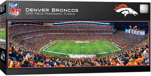 Vista 28 de Obras maestras NFL Estadio rompecabezas panorámica, 1000-Piece