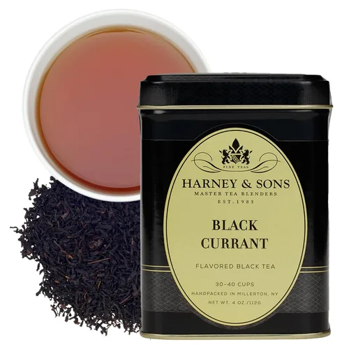 Vista 22 de Harney & Sons Té suelto Black Cask en lata, Bourbon, 4 oz