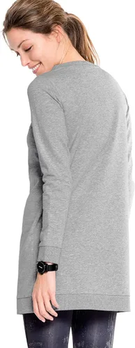 Vista 5 de Ellos Sudadera tipo túnica Love de talla grande para mujer