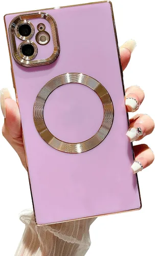 Vista 63 de Owncase Funda Magnética para iPhone 11, (Compatible con MagSafe) (Protección Completa de Lente de Cámara) (Esquinas Reforzadas) Funda Parachoques
