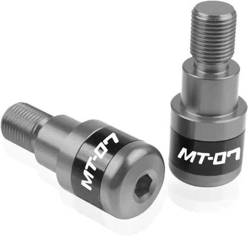 Vista 4 de MT-07 para Yamaha MT07 FZ07 Mt-07 Fz-07 2014-2019 2020 2018 2017 2016 2015 7/8 pulgadas 0.866 in Agarraderas de manillar extremos deslizantes