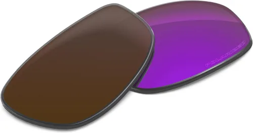 Vista 3 de Lentes de repuesto compatibles con Oakley Juliet Polarized Etched-Plum Purple