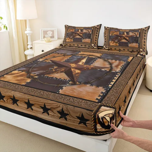 Vista 36 de Bonita sábana bajera ajustable para niños, tamaño individual, juego de ropa de cama rústica de pollo, decoración de dormitorio para niños y adultos