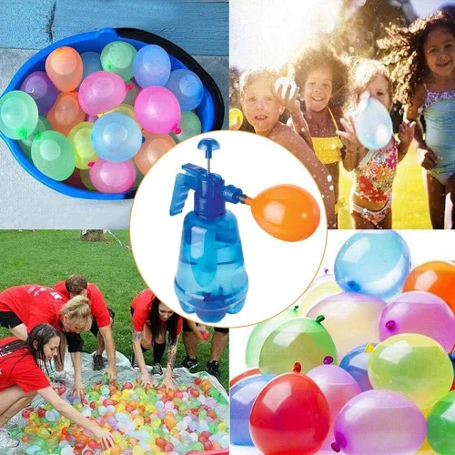 Vista 4 de Estación de llenado de globos de agua con globos (disponible en un paquete de 2)