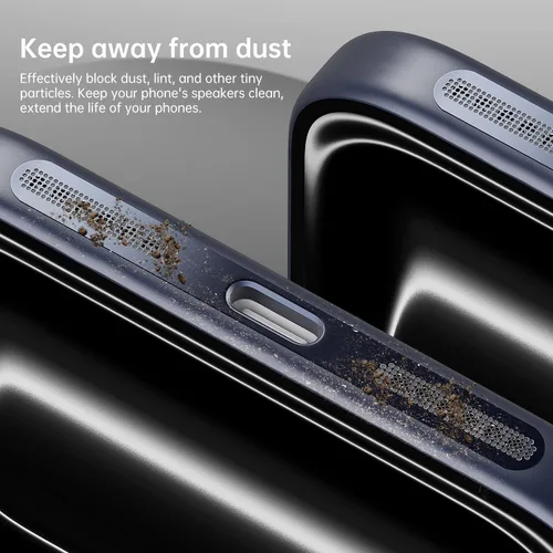 Vista 2 de 10PCS iPhone Speaker Cover Compatible with iPhone 17 Pro Max (17Max) Earpiece Speaker Mesh, iPhone 17 Pro Max Speaker Dust Cover, iPhone 17 Pro Max