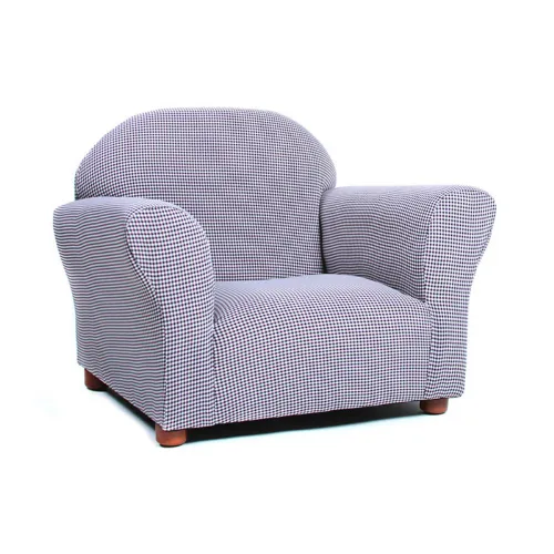 Vista 8 de Silla Gingham redondeada Keet, Silla club, Verde