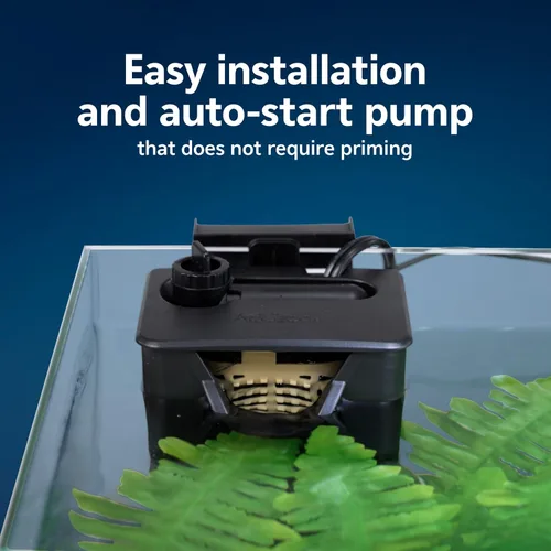 Vista 4 de Filtro interno Aqueon QuietFlow con tecnología SmartClean, extra pequeño