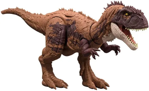 Vista 5 de Jurassic World Mattel - Figura de dinosaurio salvaje ruge y golpea modelos surtidos (HLP14)