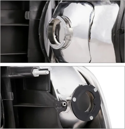 Vista 7 de M-AUTO Conjunto de faros delanteros con lámparas de esquina compatible con Dodge Ram 1500 2500 3500 1994-2002 modelos no deportivos, lado