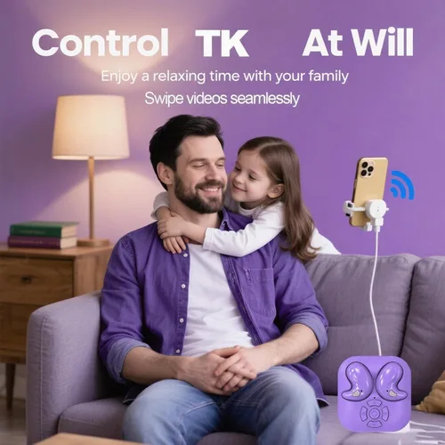 Vista 2 de Pequeños auriculares invisibles ocultos para dormir con anillo de desplazamiento Bluetooth para Iphone Invisible Tiny Ear Buds Side Sleepers