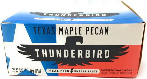 Vista 18 de Thunderbird Bars - Bocadillo energético, sin gluten con proteínas, comida real saludable, paleo vegano sin OMG, sin azúcar añadido, sabor a anacardo