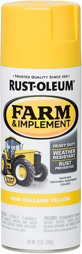 Vista 68 de Rust-Oleum Farm & Implement 280176 - Pintura esmaltada, galón, naranja (Allis Chalmers Orange)