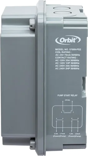 Vista 3 de Orbit 57009 Relé de arranque de bomba de riego de 2 HP para controladores de rociadores