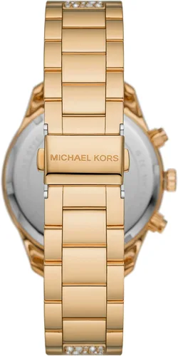 Vista 3 de Michael Kors Layton - Reloj cronógrafo de acero inoxidable