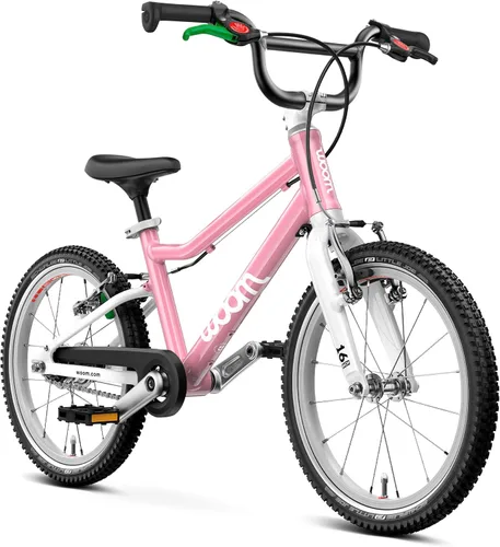 Vista 13 de woom GO 3 & GO 3 AUTOMAGIC Kids Bike, 16 Inch Lightweight, Ages 4-6 Woom Rojo