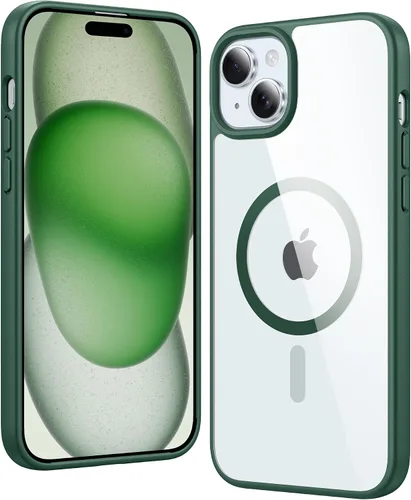 Vista 134 de FNTCASE para iPhone Air Case Clear: Fundas magnéticas para teléfono con protector de pantalla a prueba de caídas, compatibles con Magsafe, delgadas
