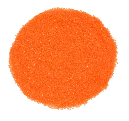 Vista 4 de Mystic Sprinkles Botellas de azúcar de lijado de 4 onzas (ámbar - Azúcar de lija naranja 4 onzas)