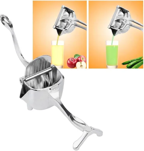 Vista 5 de Exprimidor de cítricos de mano, Exprimidor de frutas de aleación de aluminio Exprimidor de limón Barra de exprimidor de limón Exprimidor de mano
