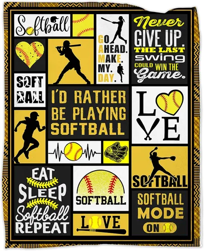 Vista 13 de Regalos de béisbol para niños y hombres, manta de béisbol para niños, regalos para equipos de jugadores de béisbol, accesorios para amantes