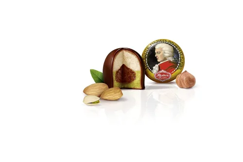 Vista 2 de REBER Mozart Kugel in Cello, bolsa de 8 piezas