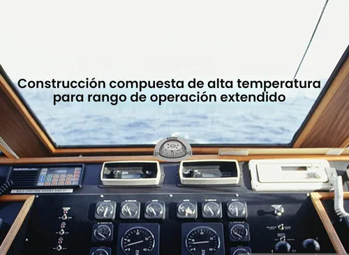 Vista 4 de Compass, Surface Mount, 2.75'' Dial, Wht.
