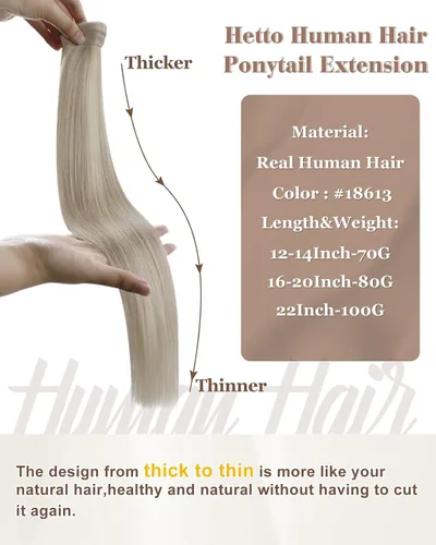 Vista 107 de Hetto . Extensiones de cabello humano rizado con clip, color #1 negro azabache, extensiones de cabello humano ondulado natural para cabeza completa