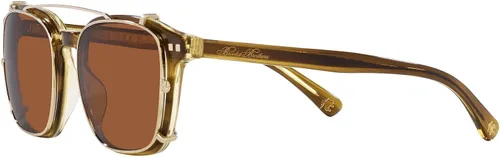 Vista 3 de Brooks Brothers Gafas de sol cuadradas BB5049 para hombre