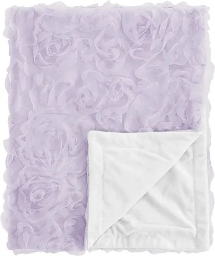 Vista 6 de Sweet Jojo Designs Manta suave para bebé (rosa/gris bohemio floral) para niñas, bebés, recién nacidos, niños pequeños, 30 x 36 pulgadas, manta