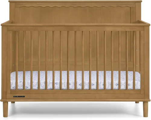 Vista 8 de Delta Children Penelope - Cuna convertible 6 en 1, certificado Greenguard Gold, bellota Acorn