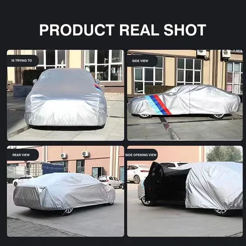 Vista 7 de Waterproof Car Cover Compatible with Nissan X-Trail Van SUV Van 11-2014 All Weather Outdoor Car Covers Waterproof Breathable Large Car Cover with